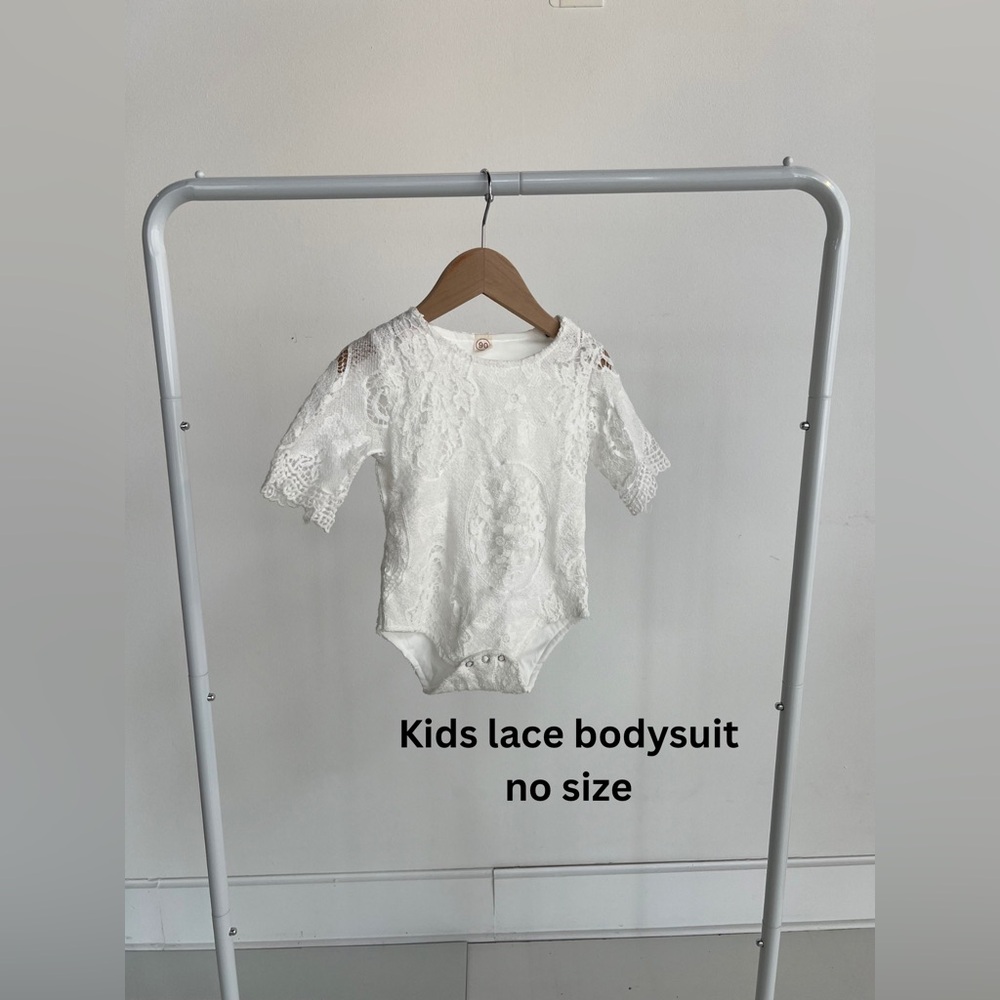 Baby lace onesie